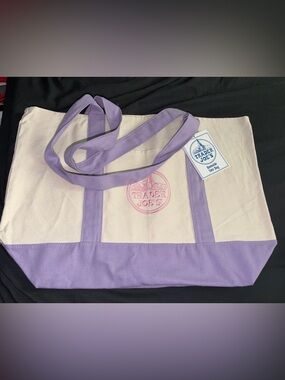 Trader Joe’s Large Lavender Reusable Tote Bag